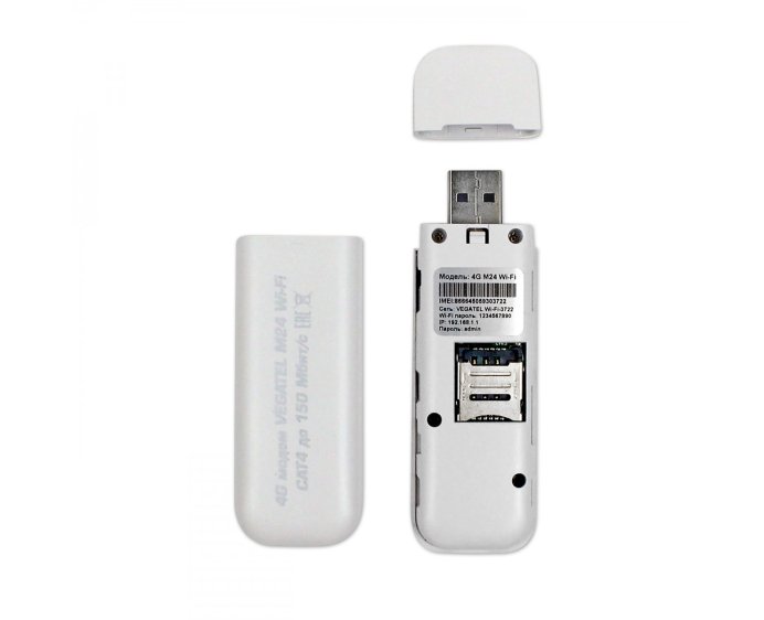 4G модем VEGATEL M24 Wi-Fi роутер (все SIM-карты)