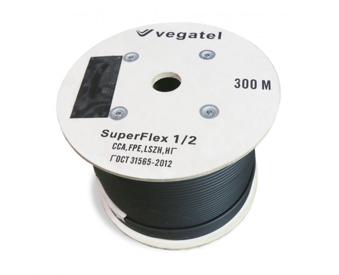 Кабель фидерный VEGATEL SuperFlex-1/2 (ГОСТ)
