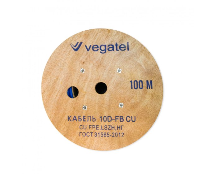 Кабель VEGATEL 10D-FB Cu (ГОСТ, синий)