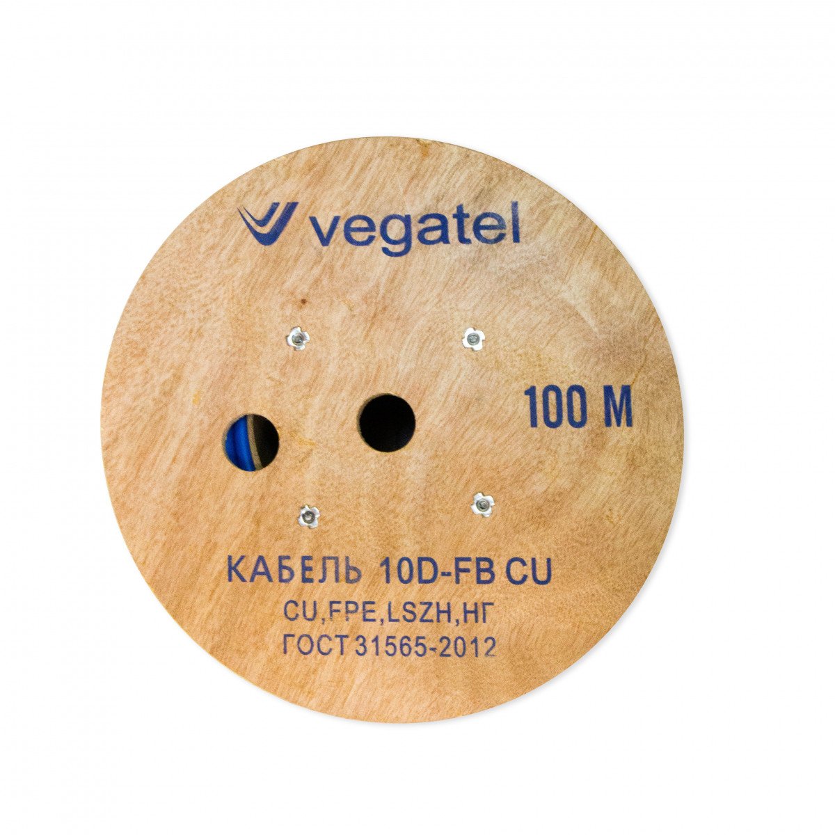 Кабель VEGATEL 10D-FB Cu (ГОСТ, синий)