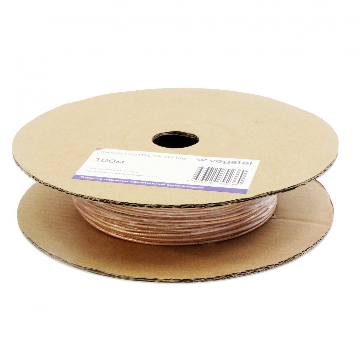 Кабель VEGATEL RG-316 B/U