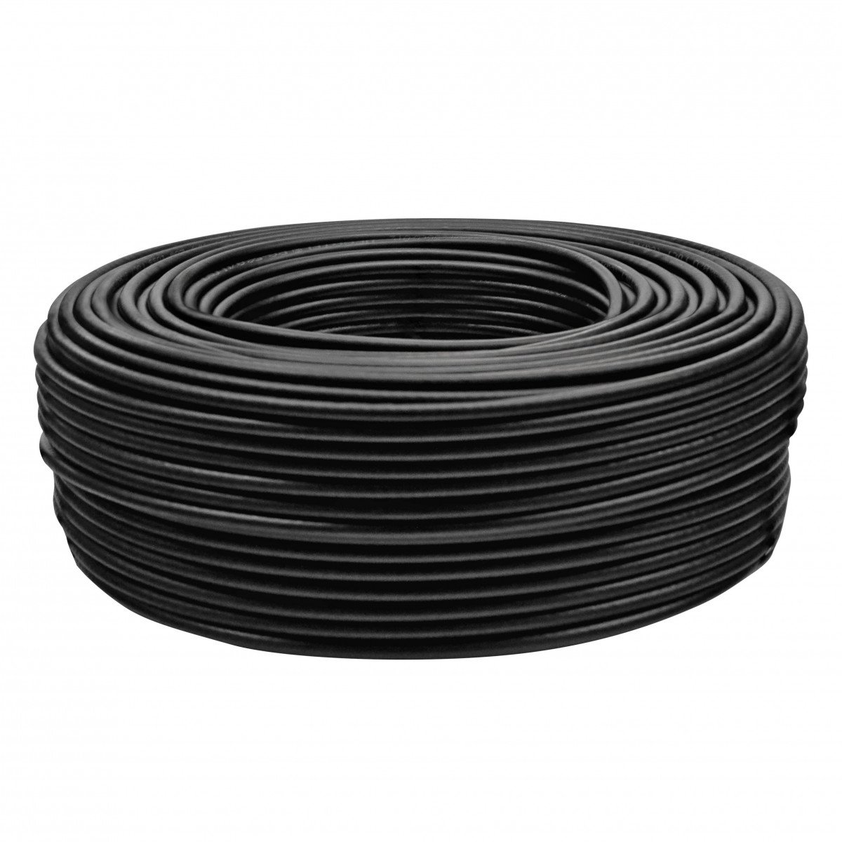 Кабель VEGATEL RG-58 A/U Сu (ГОСТ, PVC, многожильный, черный) бухта 100м