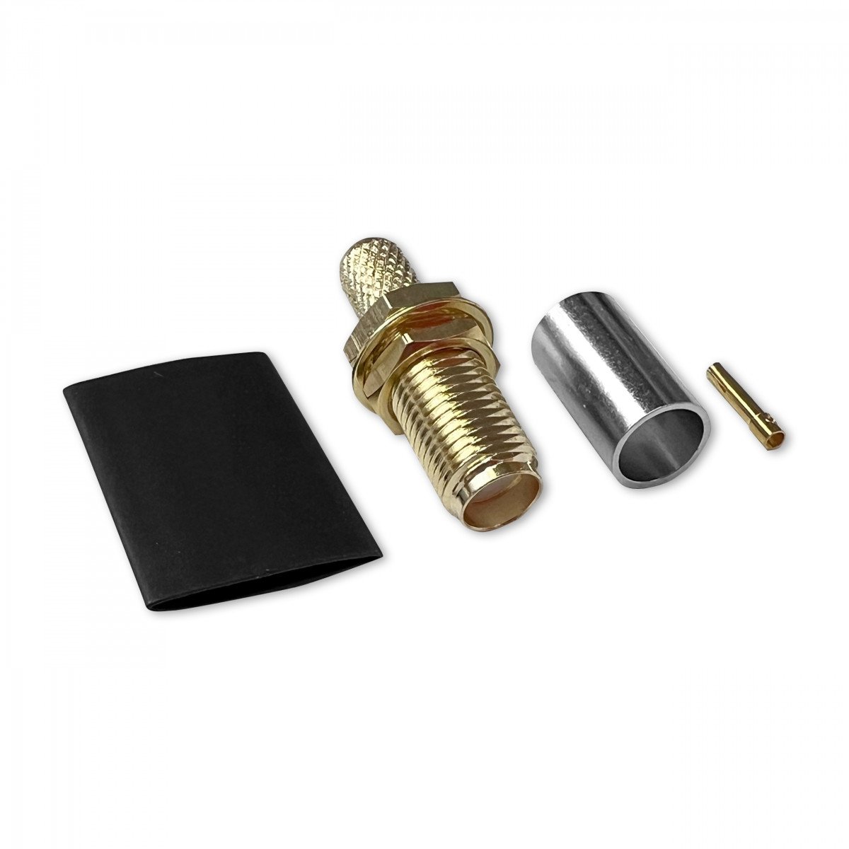 Кабельная сборка VEGATEL RG-58 A/U (ГОСТ, PVC, черный) (SMA-male - SMA-female)