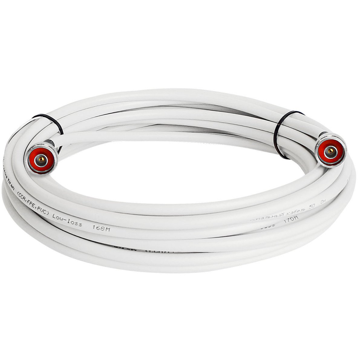 Кабельная сборка 8D/FB (Titan, белый) (N-male - N-male)