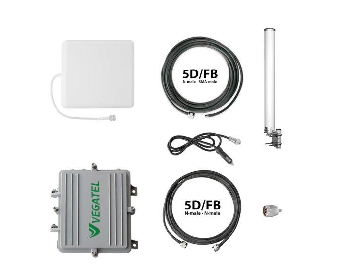 Комплект для водного транспорта VEGATEL AV2-900E/1800/3G-kit