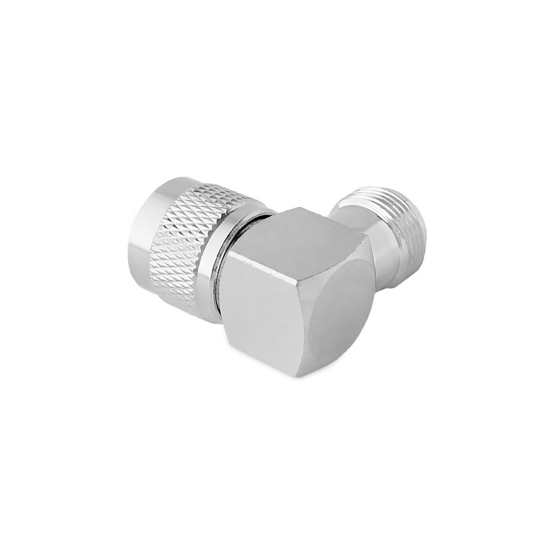 Переходник VEGATEL N-тип (male-female) угловой