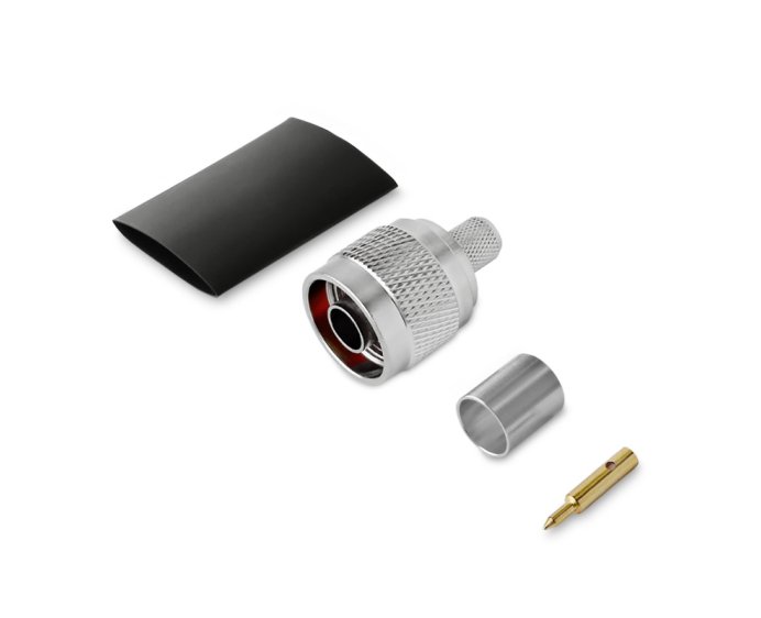 Кабельная сборка 5D/FB (Titan, черный) (N-male - SMA-male)