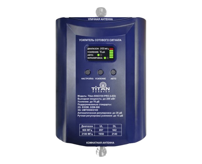 Комплект Titan-900/2100 PRO (LED)